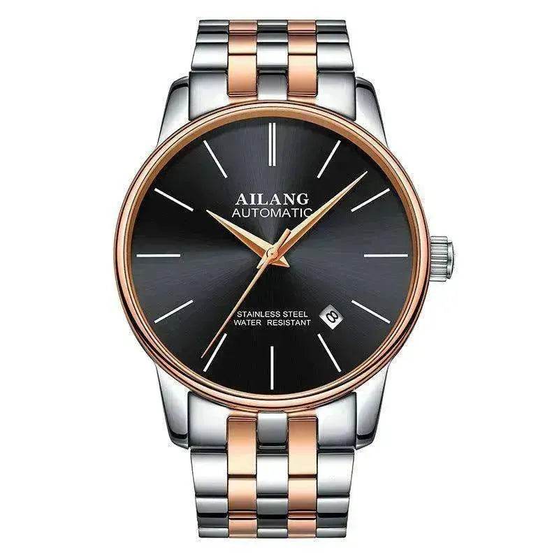 AILANG Automatic Genuine Leather Wrist Watch for Men