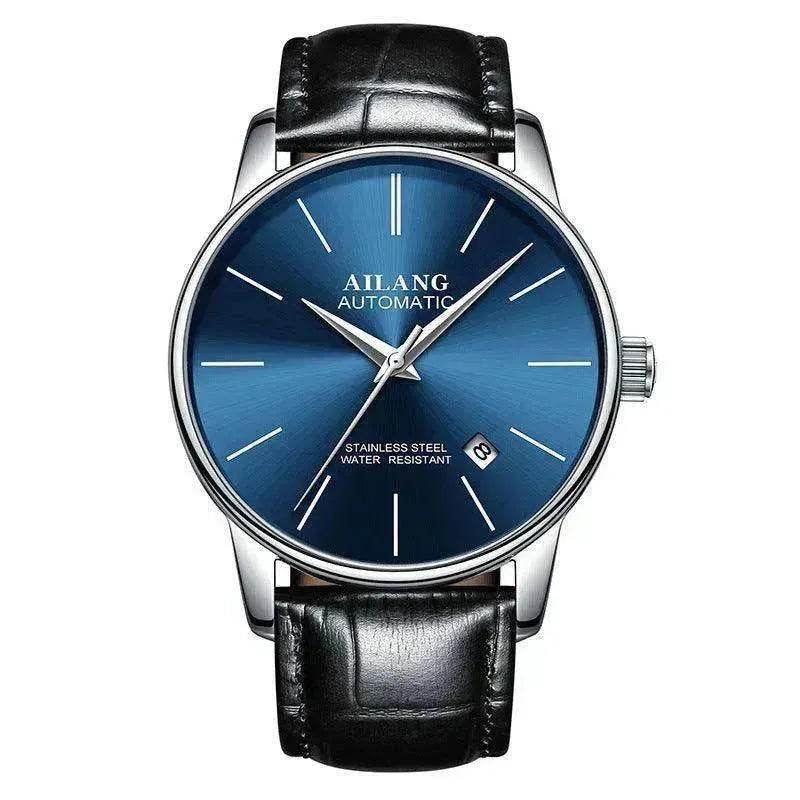 AILANG Automatic Genuine Leather Wrist Watch for Men
