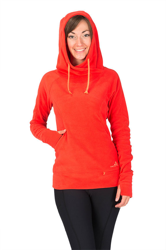 Westcomb Womens Glow Pullover Polartec Fleece Hoody Small - Velora