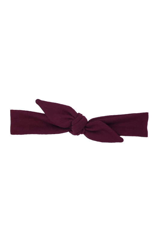 Topknot Headband | Wine - Velora