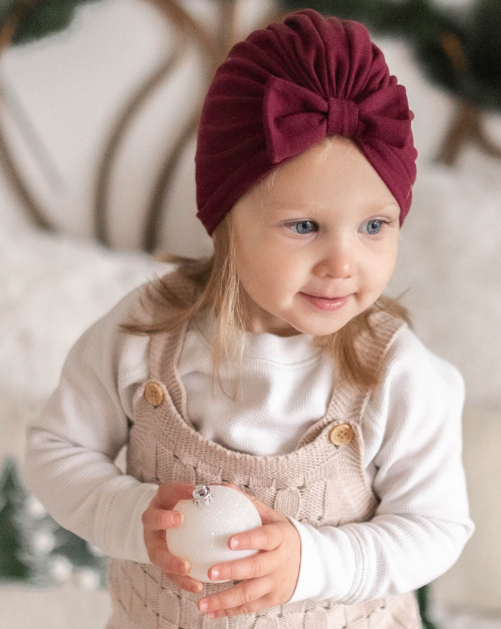 Turban Hat | Wine - Velora