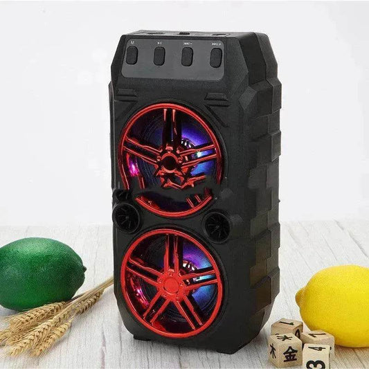 Wireless Bluetooth Speaker Dual Speakers Outdoor Portable Loud Speaker - Velora