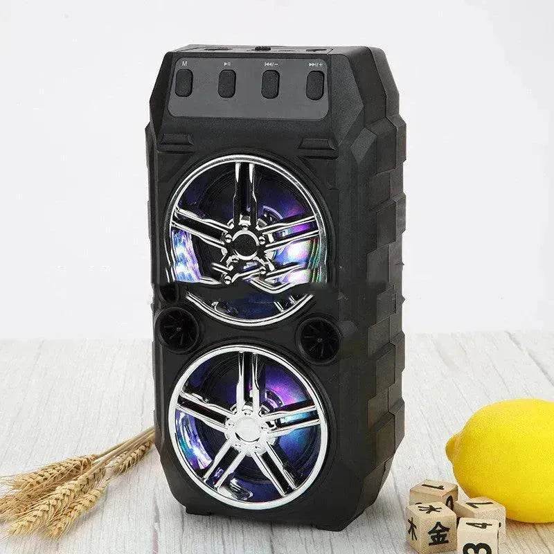 Wireless Bluetooth Speaker Dual Speakers Outdoor Portable Loud Speaker - Velora