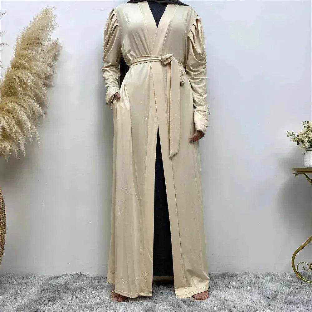 Women's Fashion Simple Solid Color Arab Cardigan - Velora