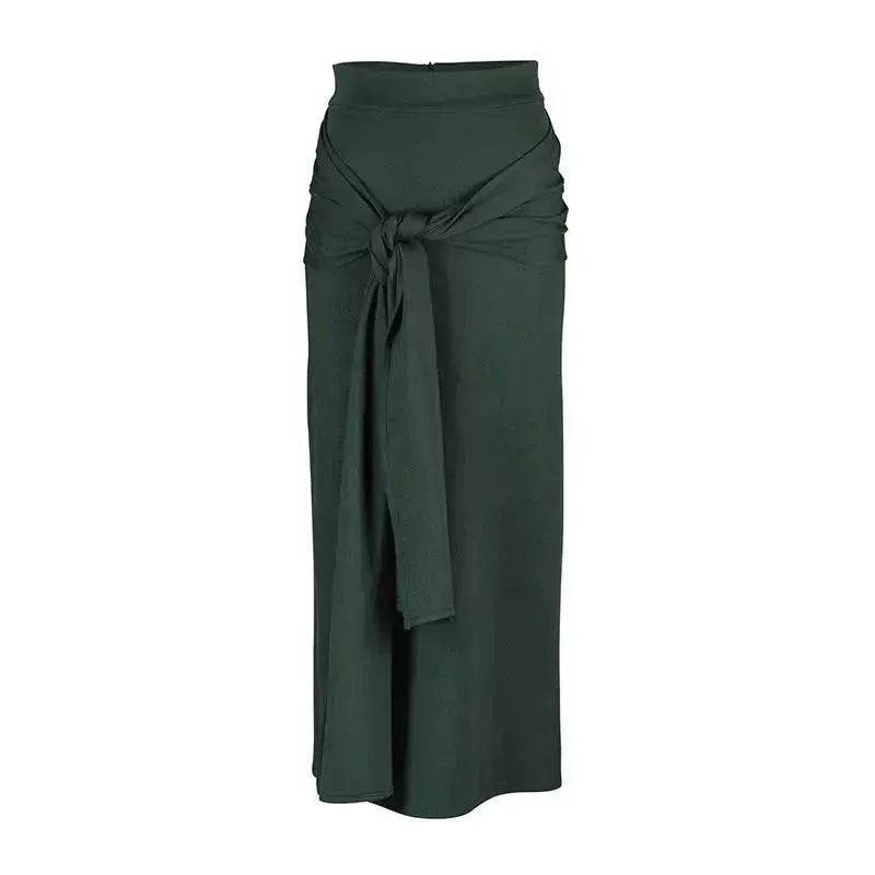 Women's Solid Color Arab  Hip Skirt EX-STOCK Canada