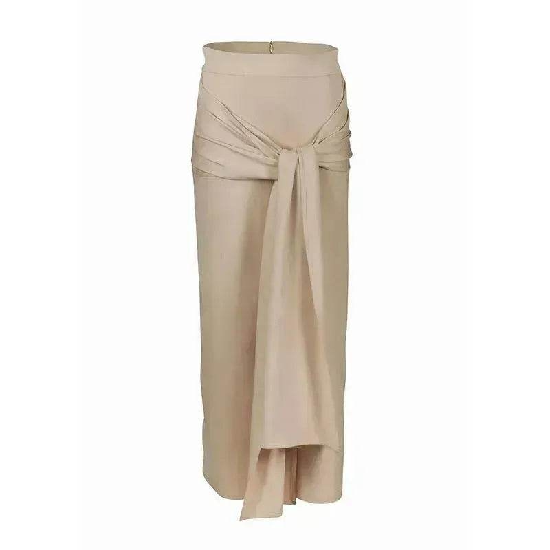 Women's Solid Color Arab  Hip Skirt EX-STOCK Canada