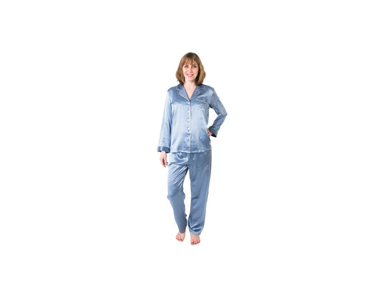 Women's  Mulberry Silk Pajama Set Twilight Forsters Finery
