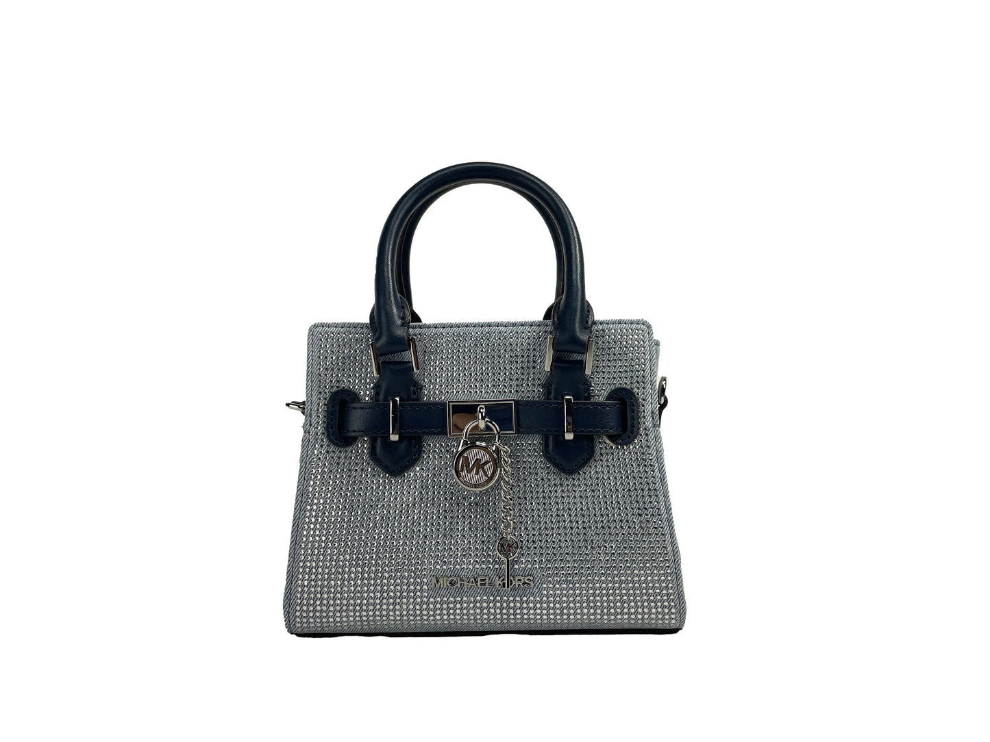 Michael Kors Denim Crystal Mini Satchel