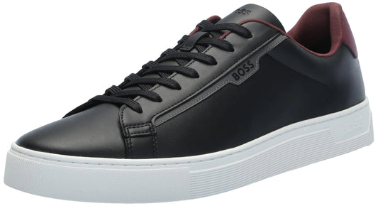 BOSS Rhys Cupsole Black Currant Sneaker 8