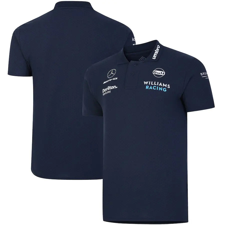 Breathable Quick-Dry Polo Shirt for F1 Racing and Biking