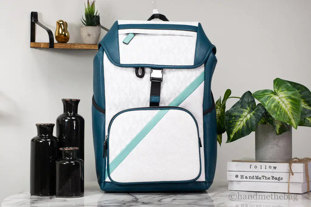 Michael Kors Cooper Large Navy Sports Backpack