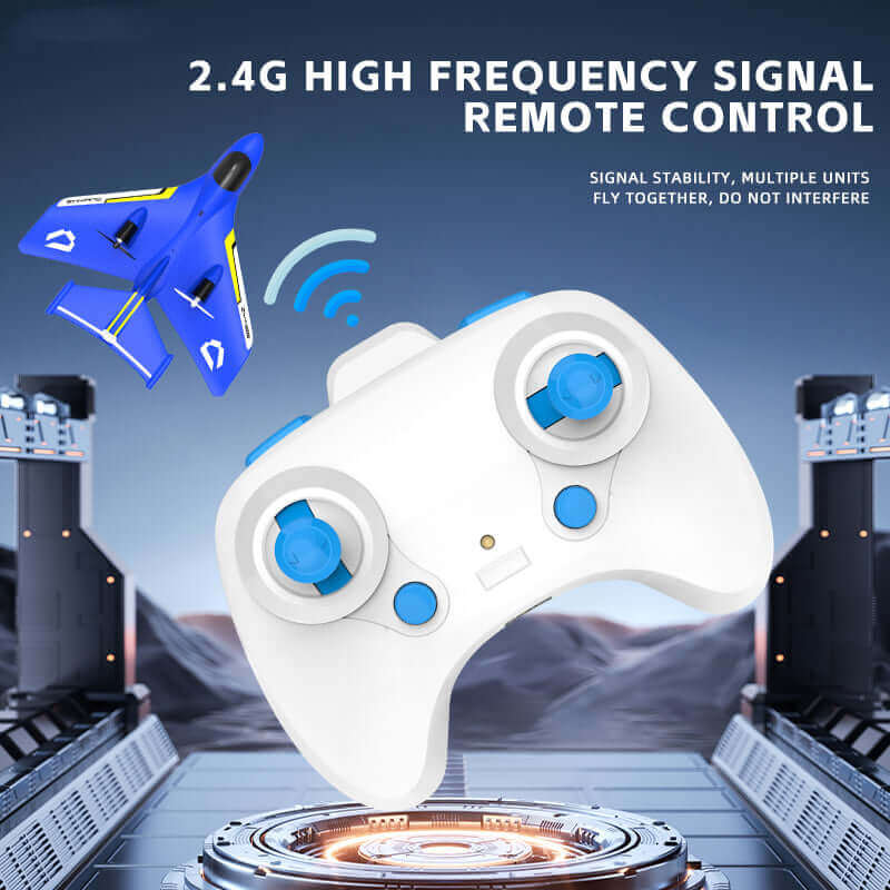 ZY-425 RC Aircraft: Durable All-Terrain Water, Land, Air Plane with LED Lights - Velora Luxury Fashion