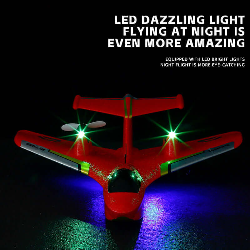 ZY-425 RC Aircraft: Durable All-Terrain Water, Land, Air Plane with LED Lights - Velora Luxury Fashion